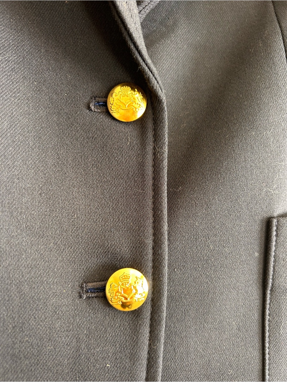 Banana Republic Classic Fit Navy Blazer Women’s Size 6 - Picture 3 of 6